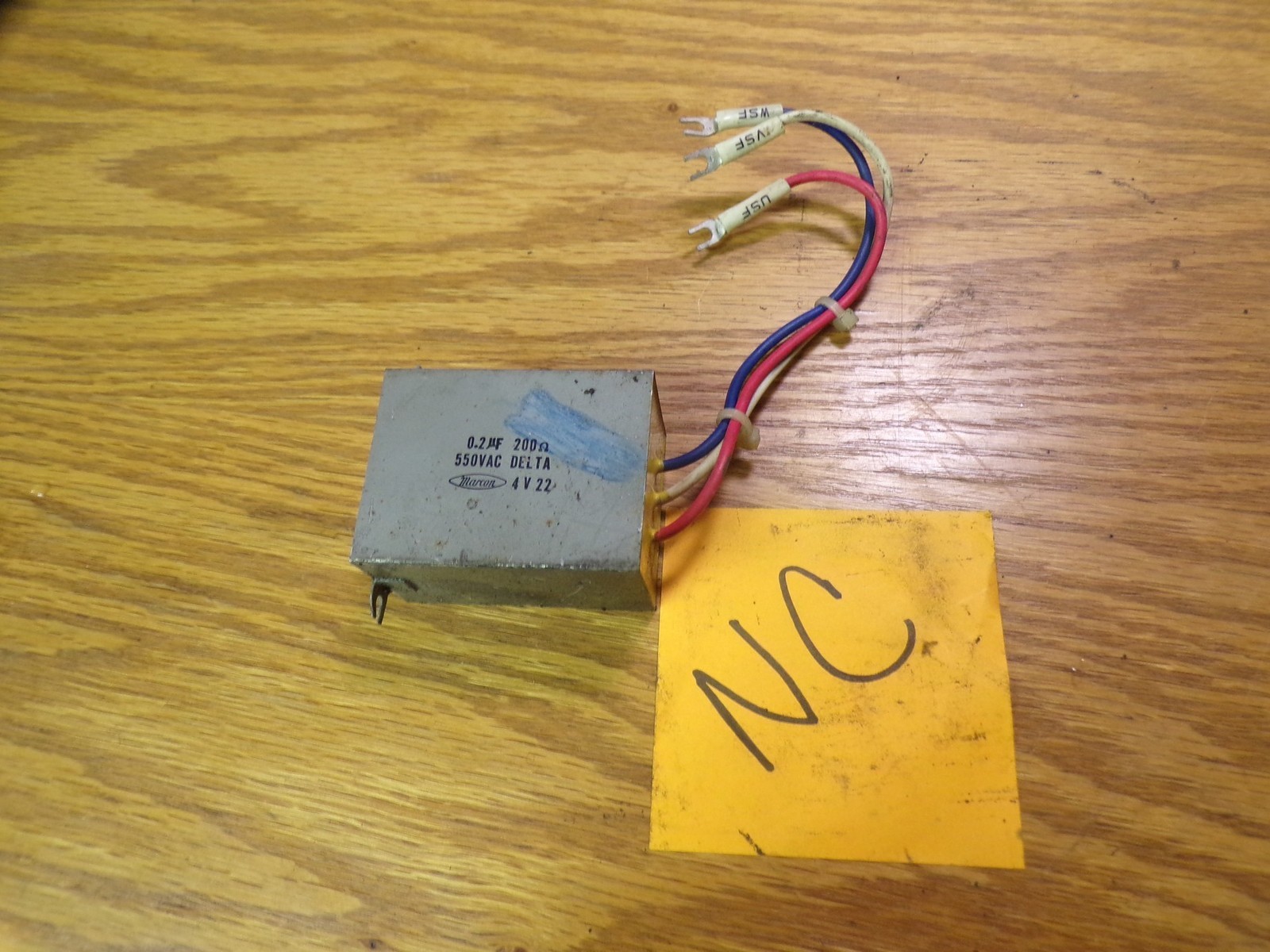Marcon 0-2 uf 200 550VAC Delta 4V 22 *FREE SHIPPING*