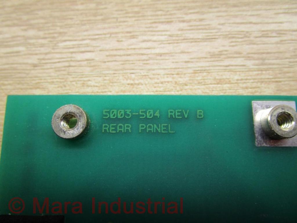 Cincinnati Electrosystems 5003-504 PC Board Rear Panel