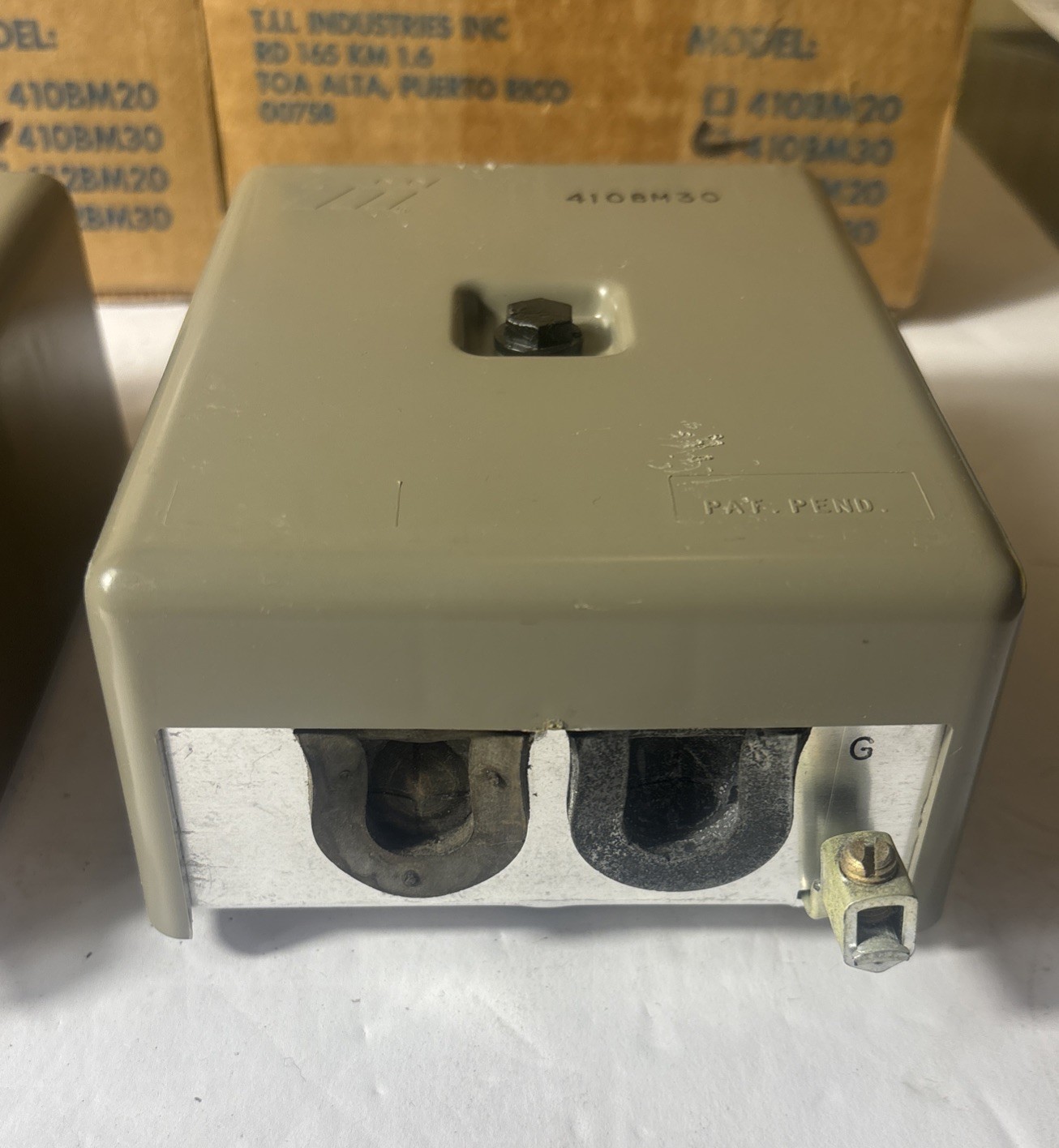 Lot Of 2 TII 400 series Transient Voltage Surge Suppressor 410BM30