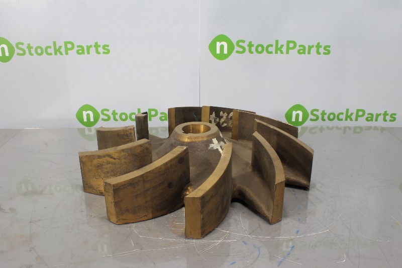UNMARKED A6208 10 VANE 18.00″ BRONZE IMPELLER 9324 USNT – PUMP IMPELLER