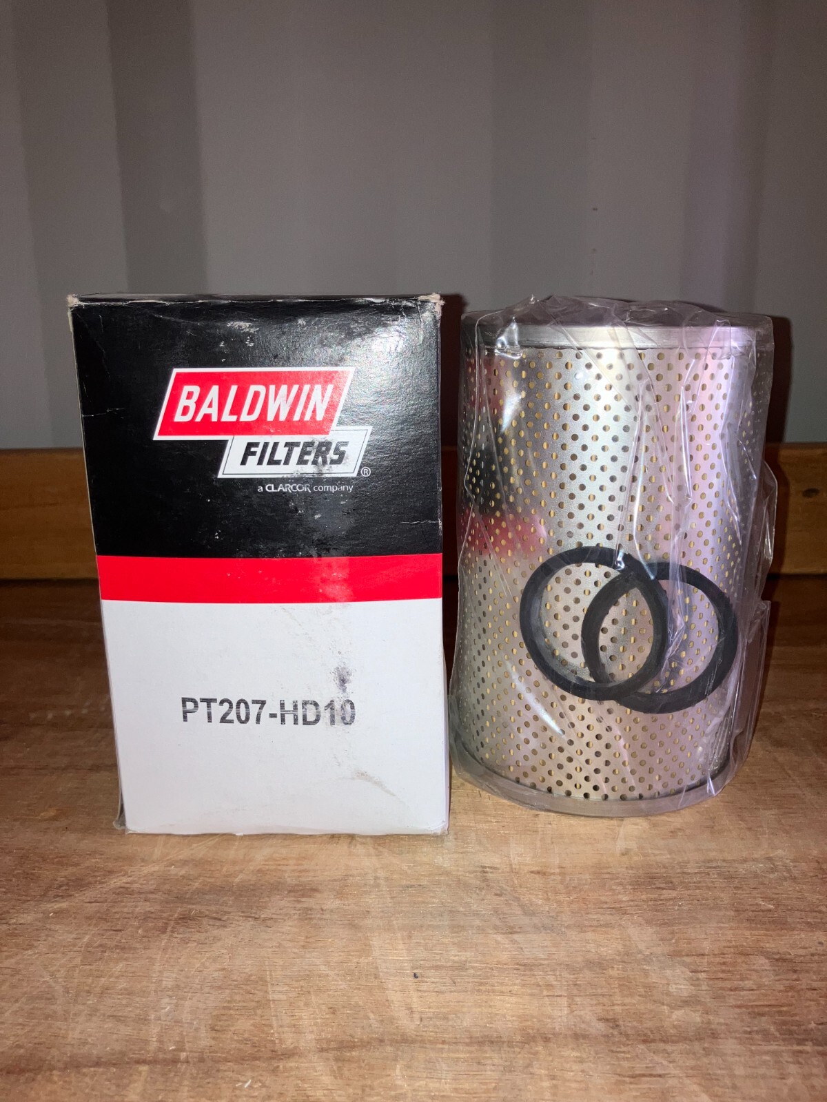 Baldwin PT-207-HD10 Heavy-Duty Hydraulic Oil Filter (EQ4)