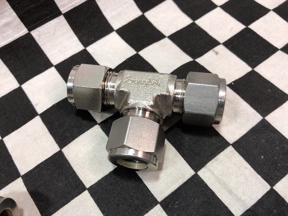 2x Swagelok / Ham Let Tee Union 1/2”, SS-810-3 & 764LSS1/2, Shipsameday#102QW
