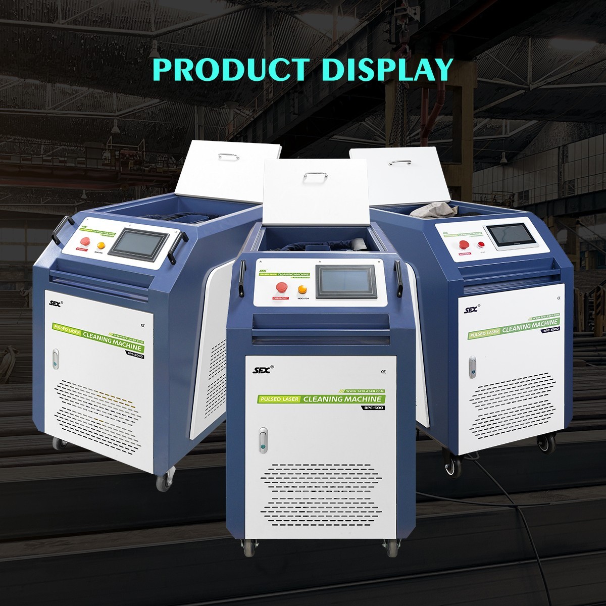 1000W Pulse Laser Cleaning Machine Laser Cleaner for Metal Paint Rust Coating