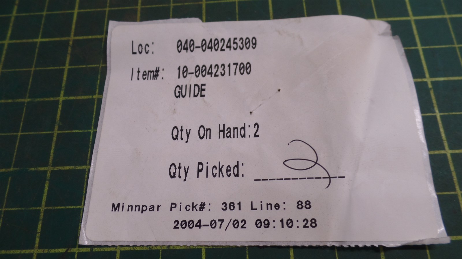 GENUINE TROJAN / O&K GUIDE 10004231700, 10 04231700. N.O.S.