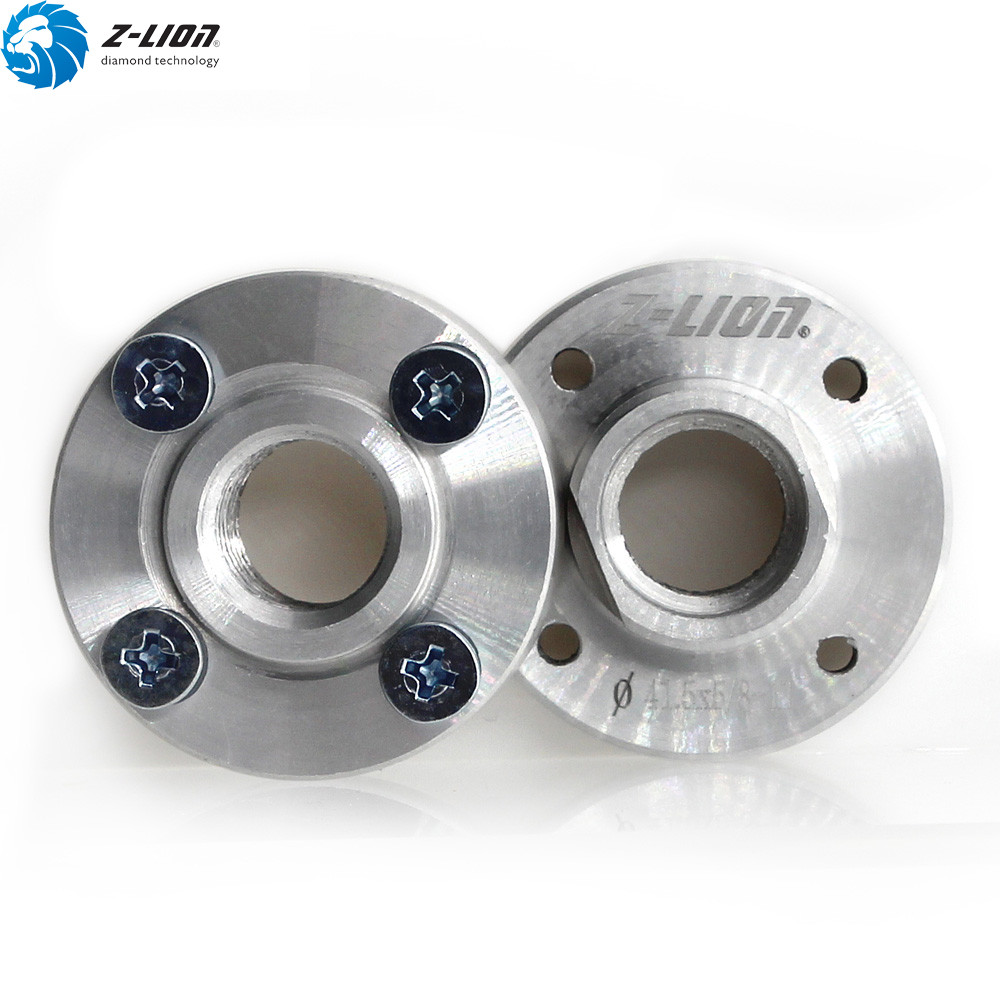 2PCS Angle Grinder Flange 5-8/11 22mm Fixed Aluminium Replacement Power Tools