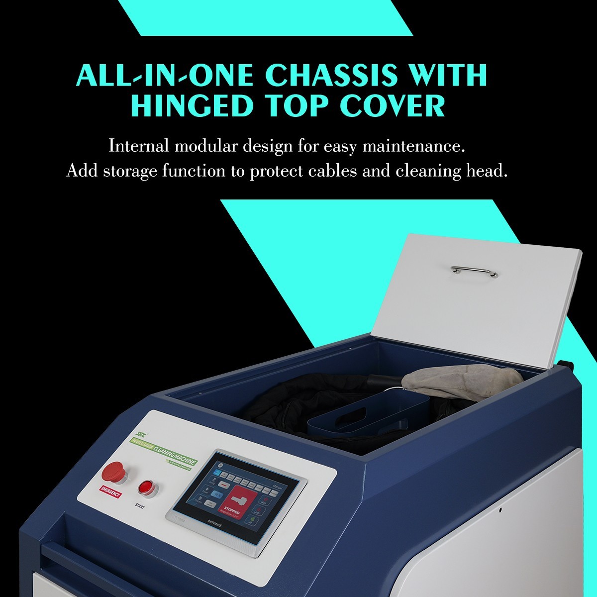 1000W Pulse Laser Cleaning Machine Laser Cleaner for Metal Paint Rust Coating