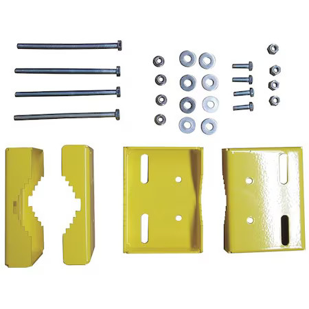 Ps Industries Lsg-Lp-2204 Pcy Mnt Brkt, Pwdr Ct, Large Pipe 2-4 In Dia