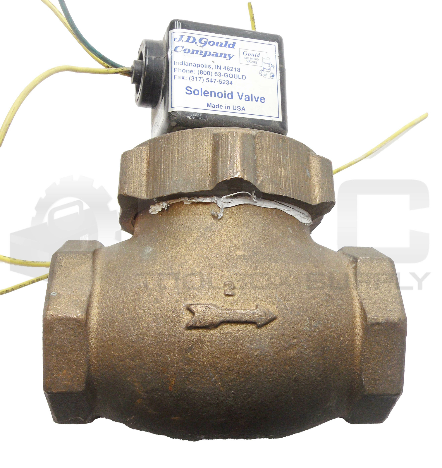 J.D. GOULD COMPANY OV SOLENOID VALVE 2″