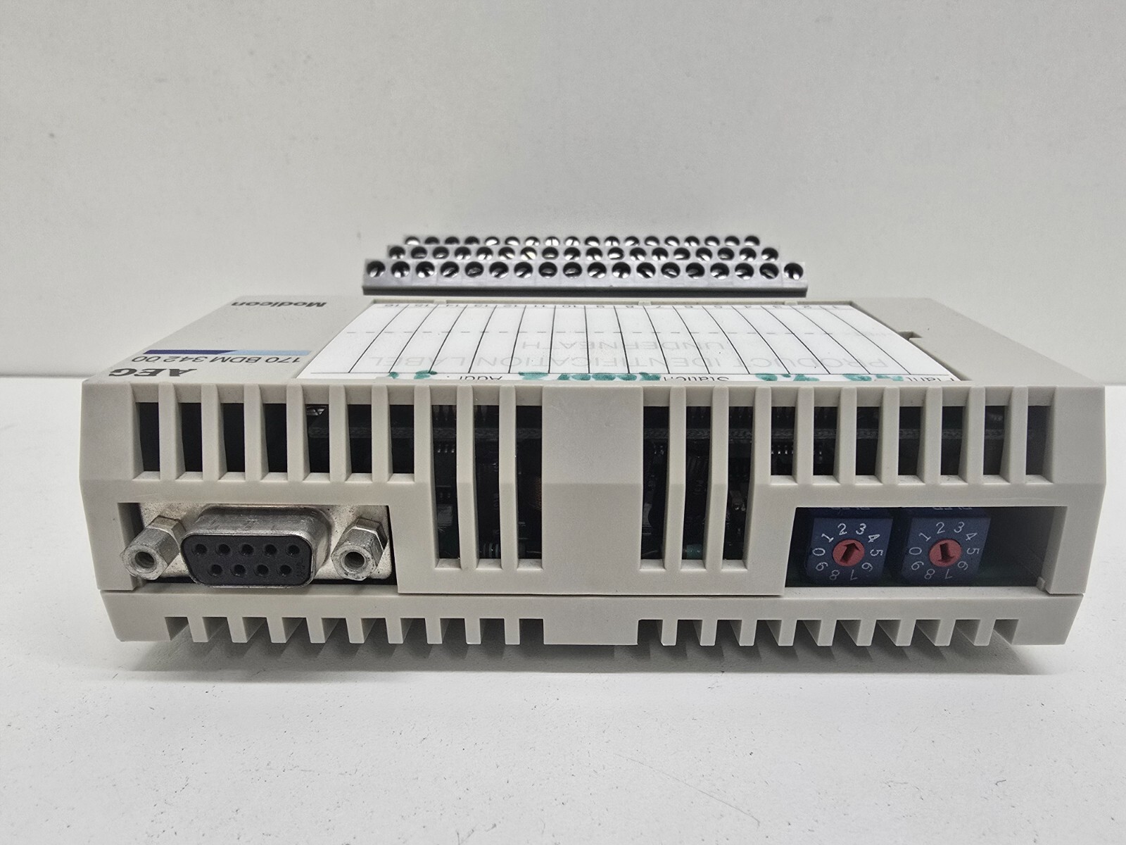 GOOD USED! AEG MODICON I/O MODULE 170BDM34200