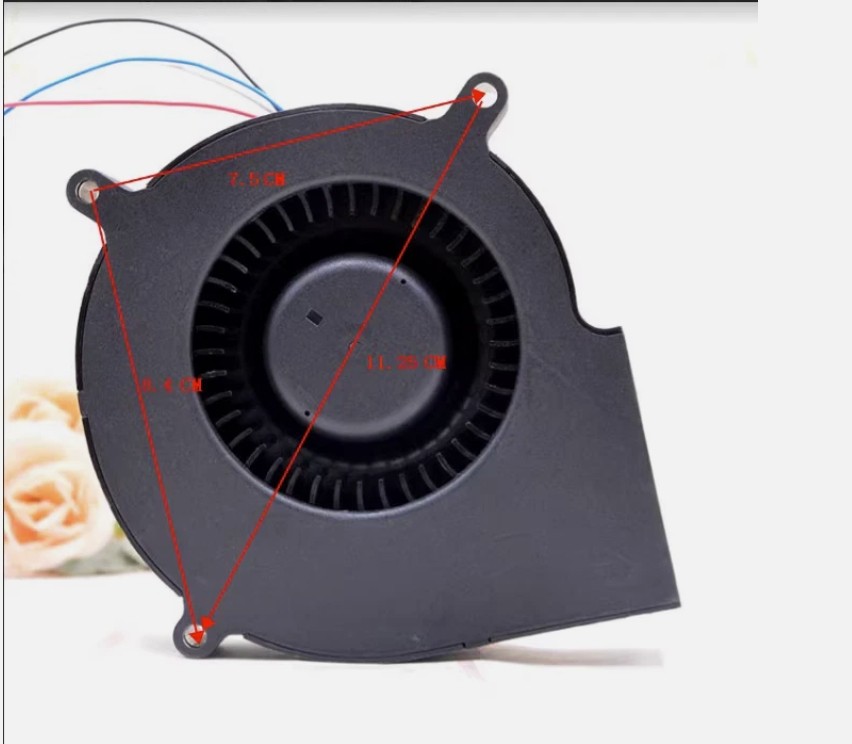 1 PCS ADDA Fan AB10017MB250B00 DC12V-17V 0.20A 10*10*25mm 4 pin Cooling fan