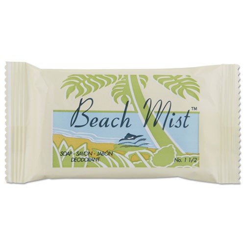 Beach Mist Face & Body Hotel-Style Wrapped Soap, #1-1/2 (22g), Pack of 50