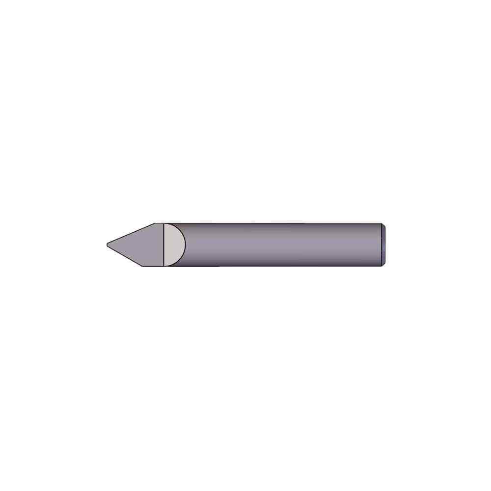 Scientific Cutting EN125-90A Conical Point Engraving Cutter: 90° 0.005″ Tip Diam