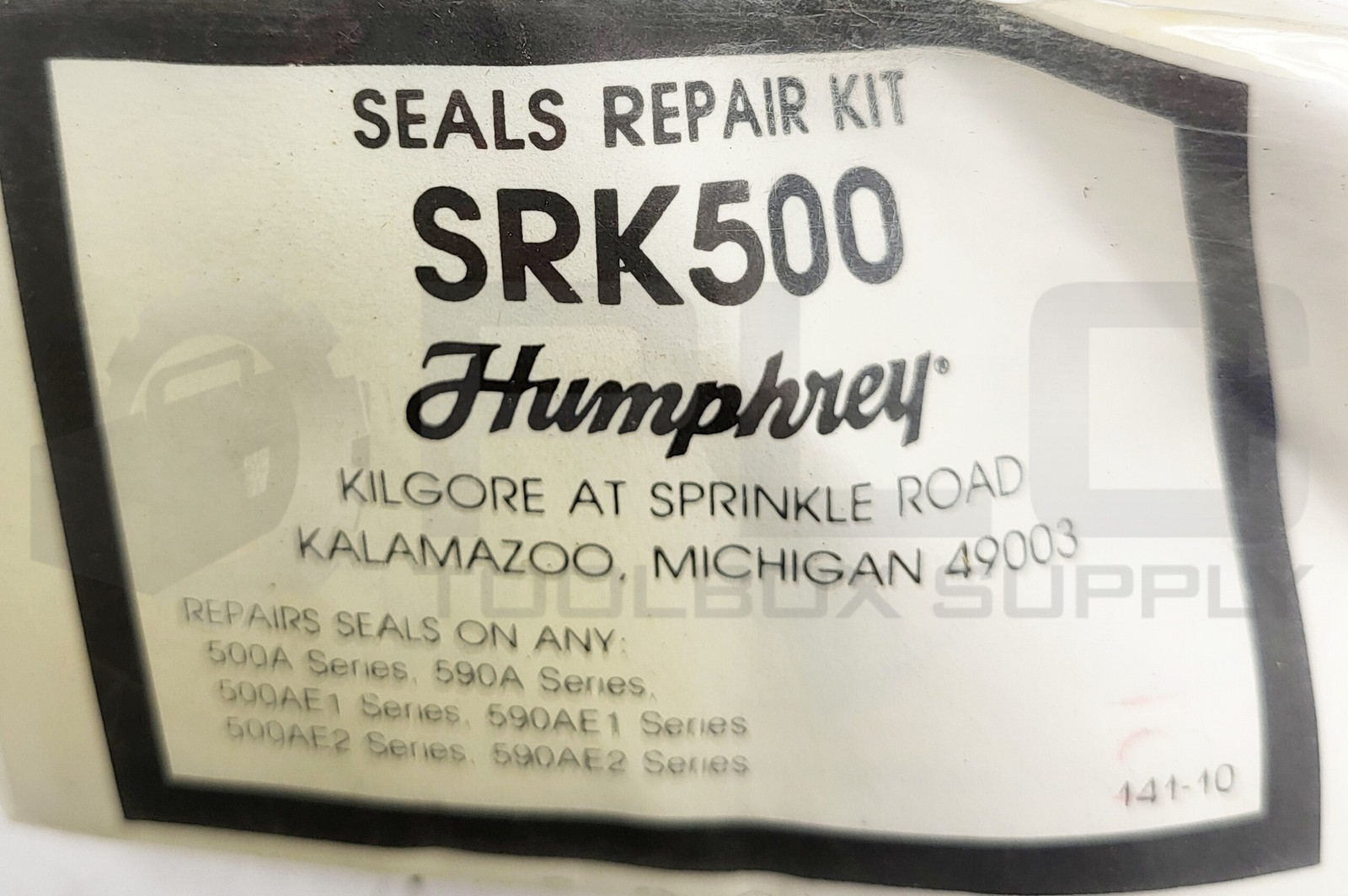NEW SEALED HUMPHREY SRK500 SEALS REPAIR KIT