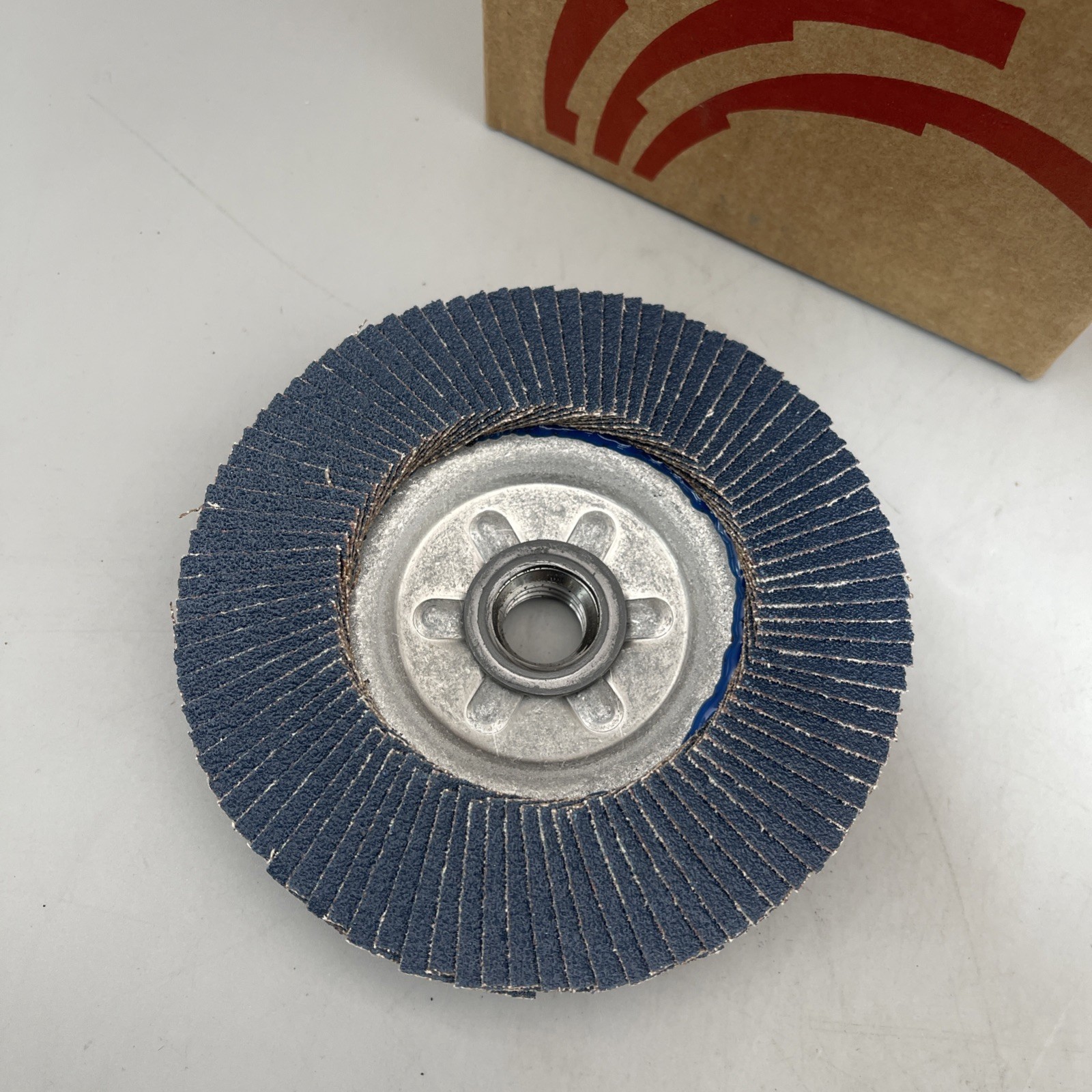 10 Pack Weiler 50520 Flap Disc 4-1/2″ Zirconia Alumina 80 Grit Threaded Hole New
