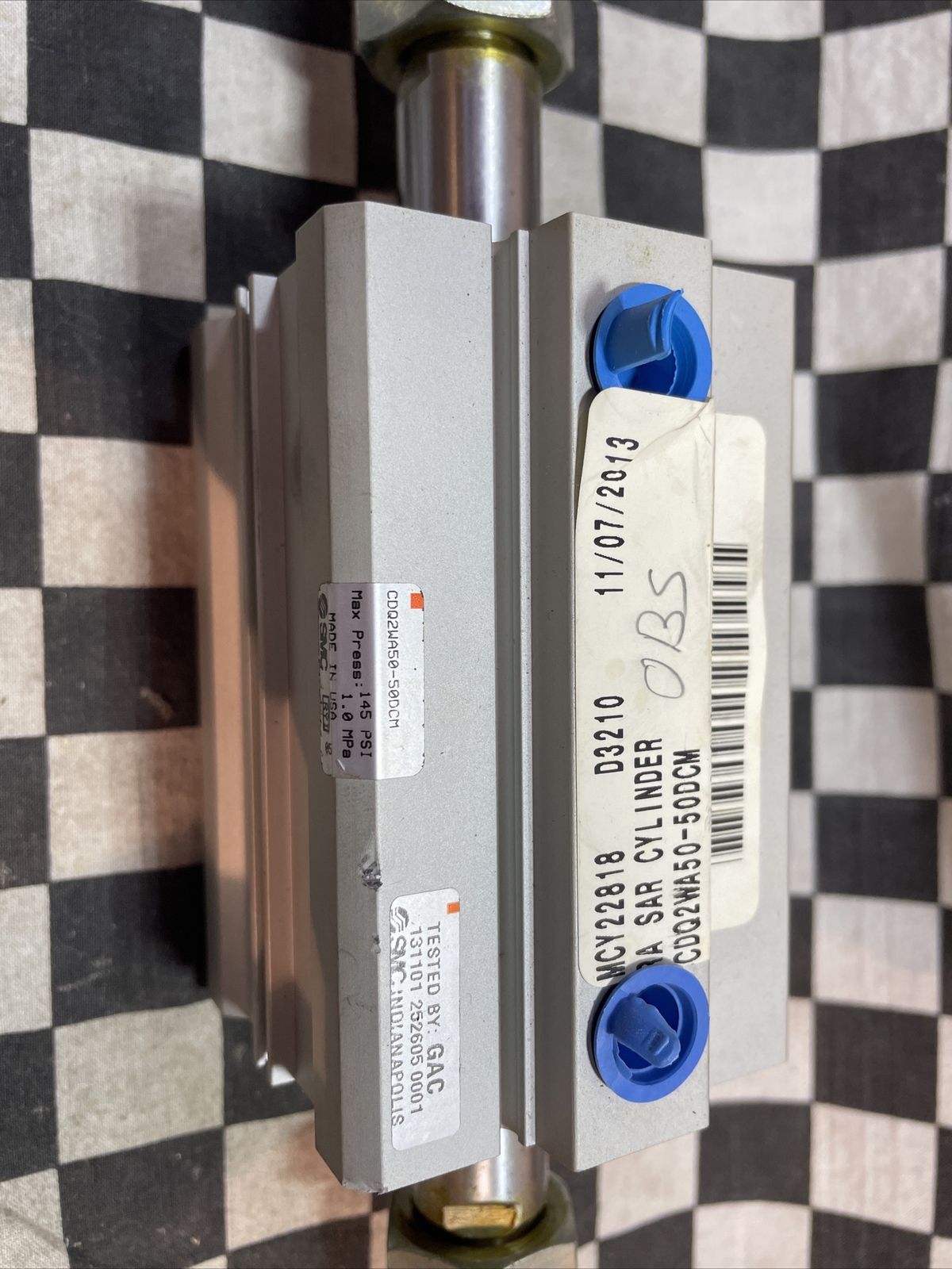 SMC CDQ2WA50-50DCM, CDQ2WA5050DCM, CQ2 COMPACT CYLINDER, SHIPSAMEDAY#1648P12