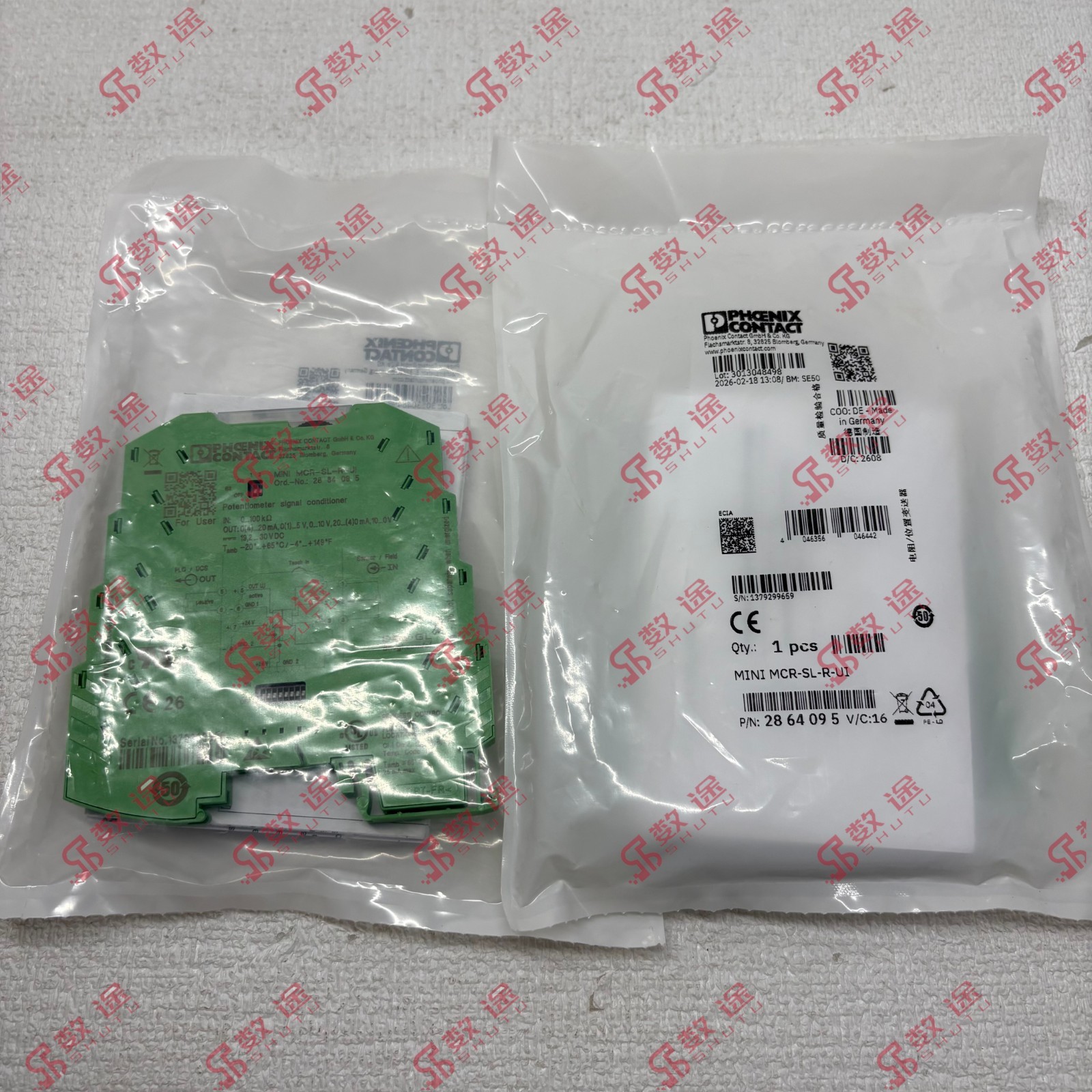 Phoenix 2864095 MINI MCR-SL-R-UI Resistance/Position Transmitter#1pcs new in box