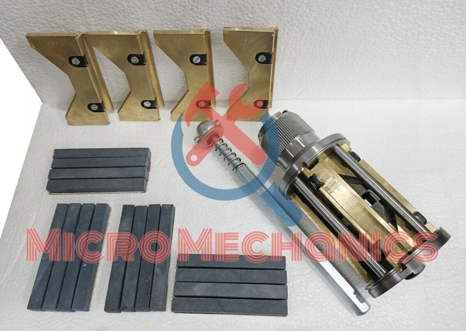 Cylinder Engine Hone Kit 3-1/2″ To 6″ Honing Machine + 4 Set Honing Stones