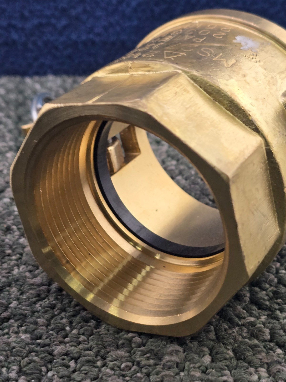 Ever-Tite MS27024-14 Brass Cam & Groove Female Coupler 2-1/2 inch Female NPT