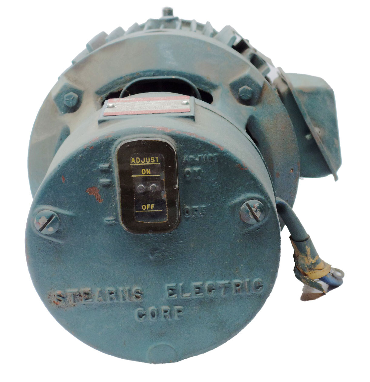 RELIANCE ELECTRIC P18H1776A WB DUTY MASTER A-C MOTOR 184TC W/ FMC 1-055-051-1
