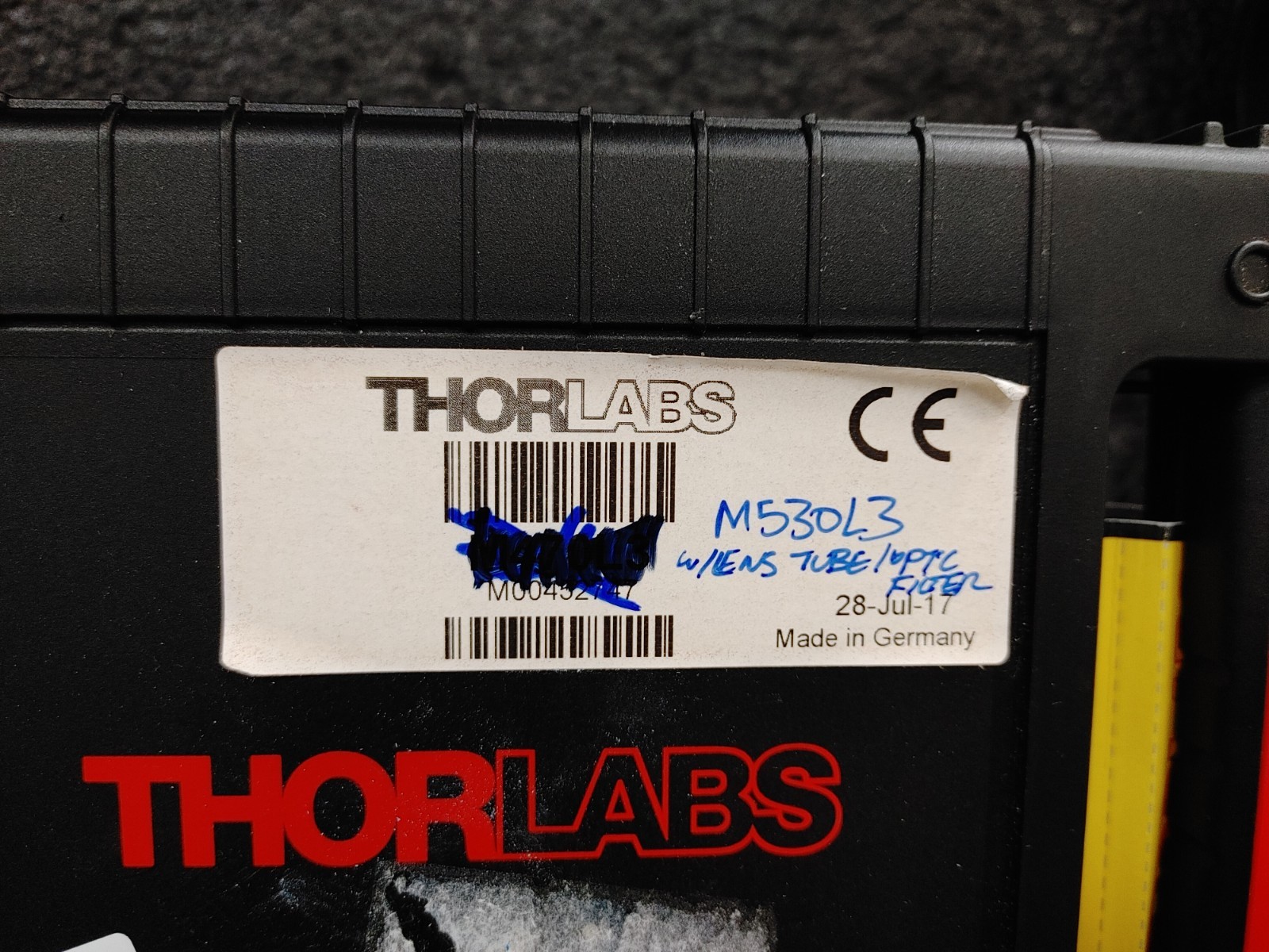 THORLABS M530L3 530 nm 350 mW 1000 mA Mounted LED w Lens Tube and Optic Filter