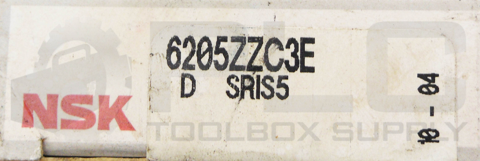 LOT OF 2 SEALED NEW NSK 6205ZZC3E DEEP GROOVE BALL BEARING