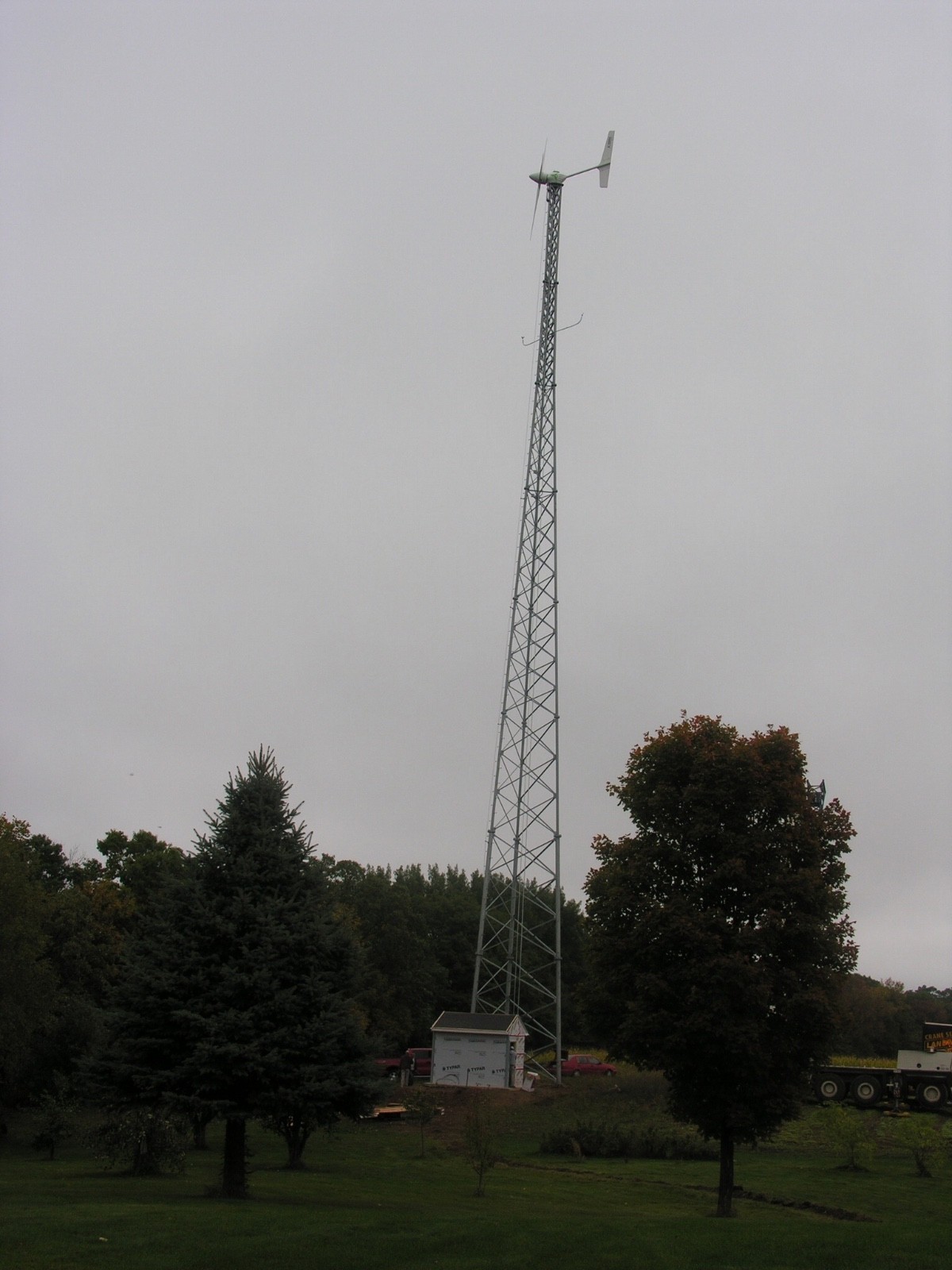 Sabre 160 Foot Self-Supporting Tower 110mph Wind Rated