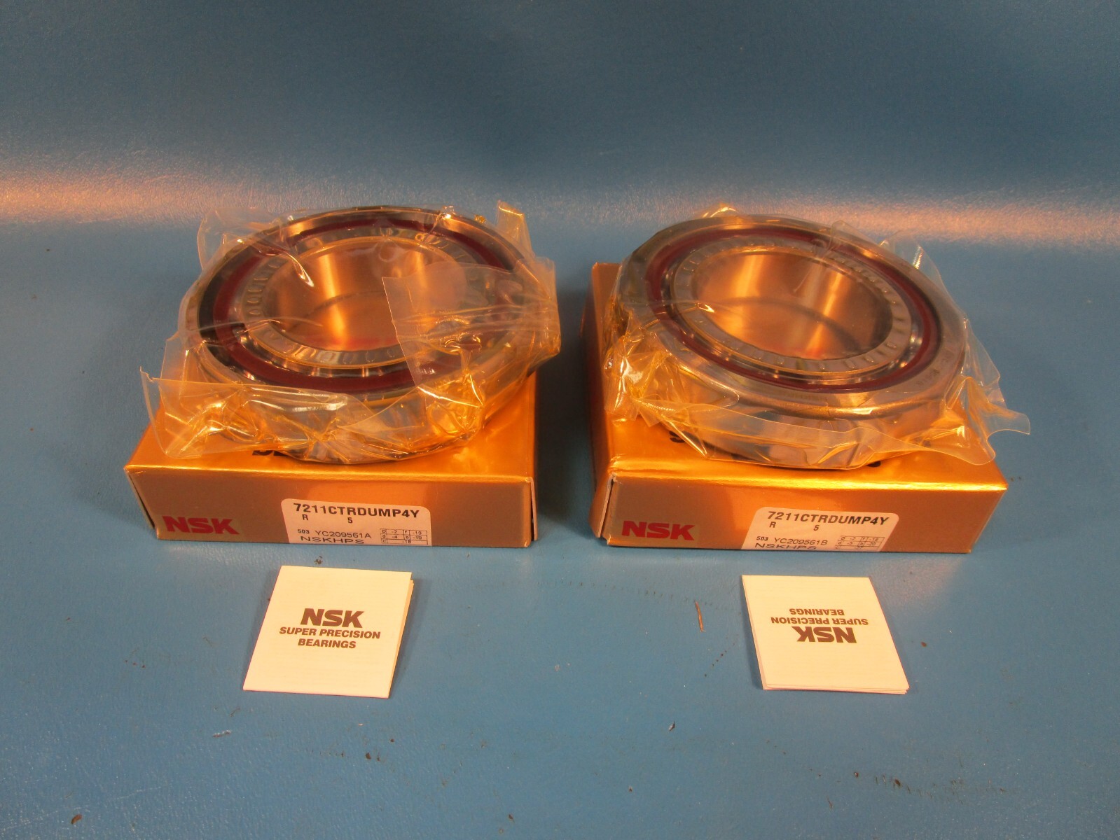 NSK 7211CTRDUMP4Y, 2 (1 Pair) Bearings, Super Precision Angular Contact