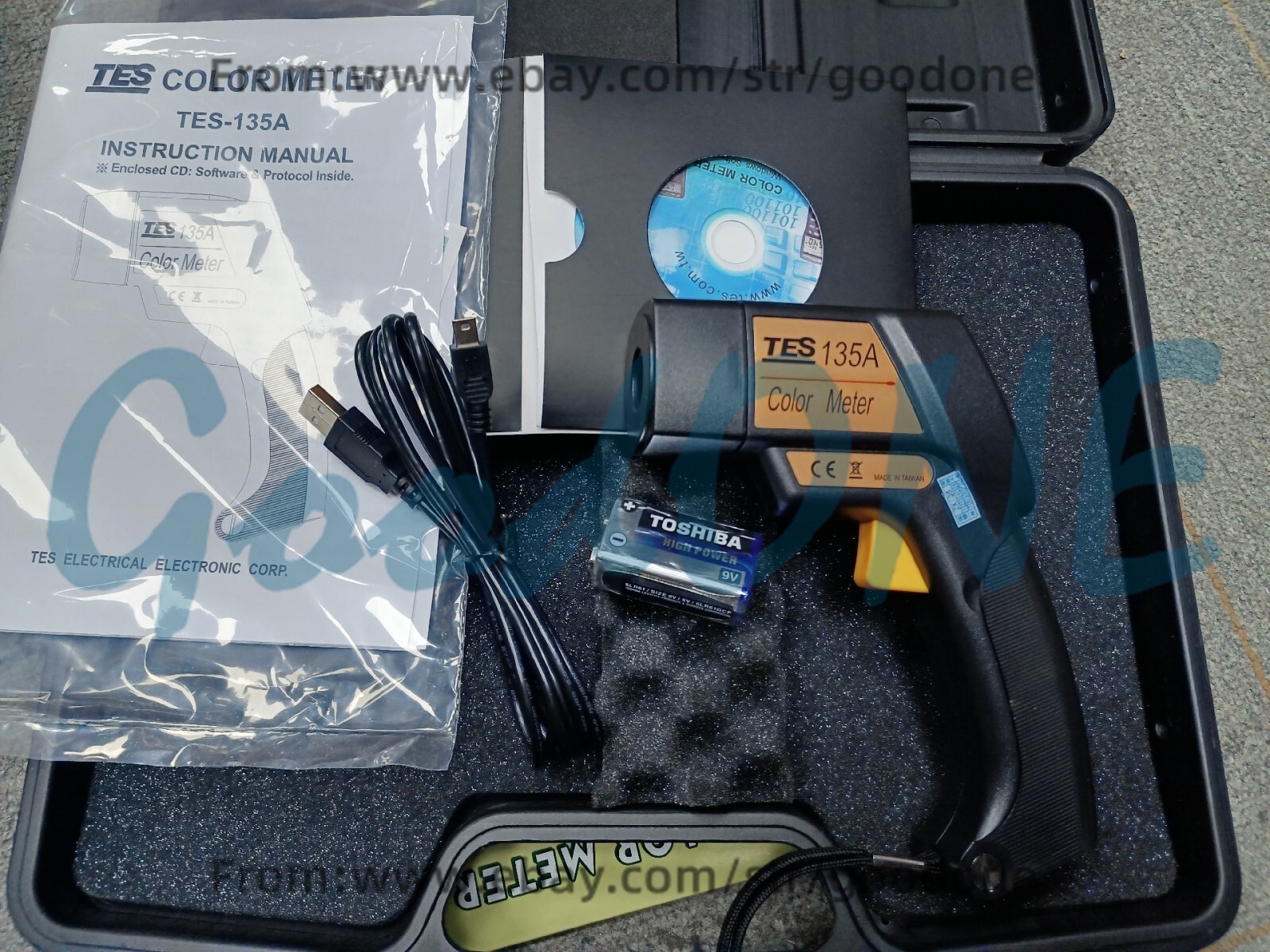 1PC NEW TES TES-135A TES135A Color Meter