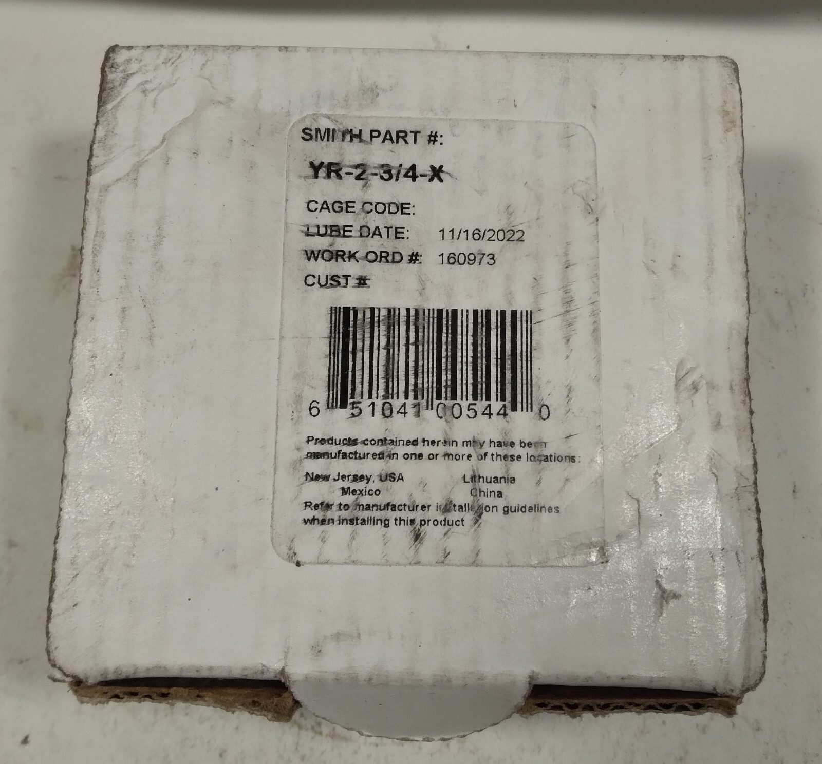 1 NEW ABC SMITH YR-2 3/4-X CAM ROLLER BEARING NIB ***MAKE OFFER***