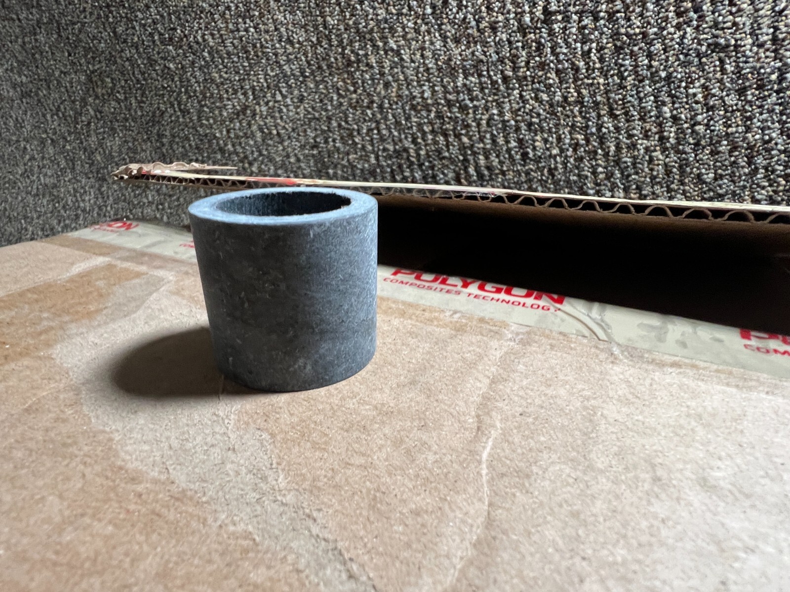 (Box of 500) Polygon Composites Technology BM4242 Mild Steel Forged Bush Felt