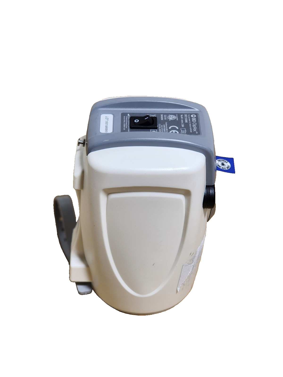 Becton Dickinson BD ClipVac 5500E Clipper Vacuum Unit UNTESTED.