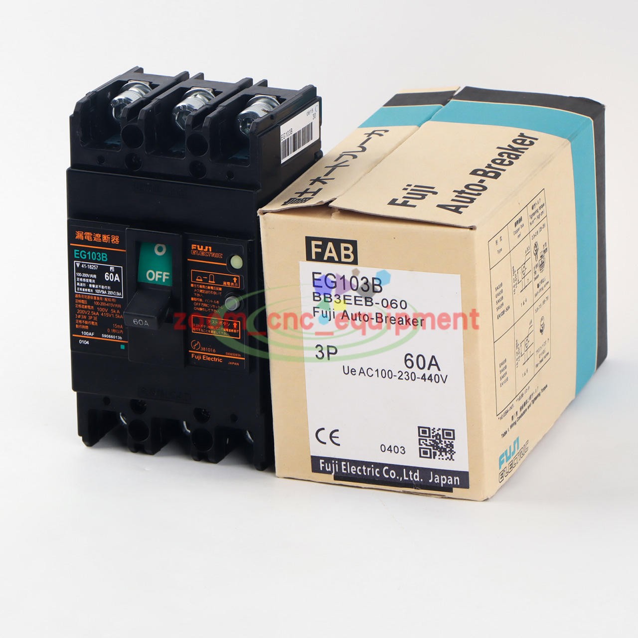 One New Fuji EG103B 3P 60A In Box