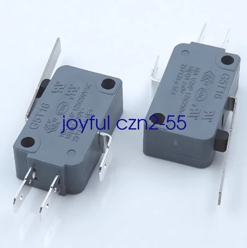 2PCS G5T16-1 Micro Switch, 3-Pin, Mechanical Travel Limit Switch, 16A 250VAC