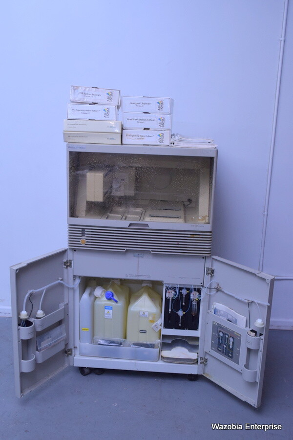 APPLIED BIOSYSTEMS ABI PRISM 3700 DNA ANALYZER WITH MANUALS