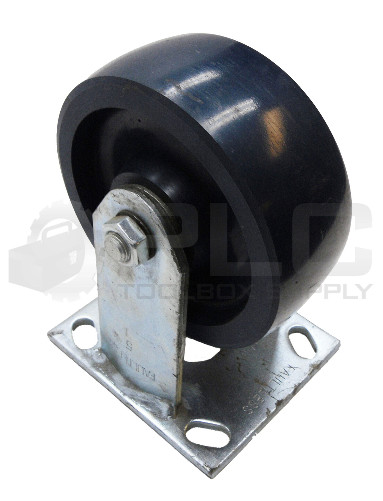 LOT OF 2 FAULTLESS 5 SWIVEL CASTER WHEEL 5″ X 2″