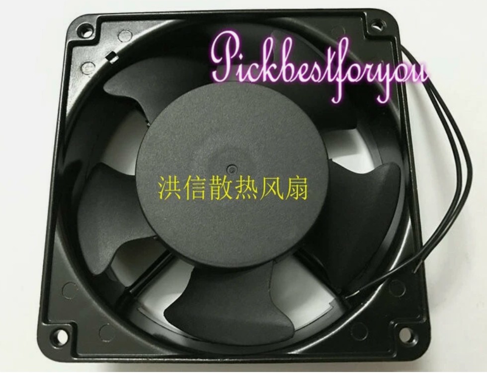 FULLTECH UF-12A23 BWH 230VAC 17/15W 120x120x38MM 2wire cooling fan M823B