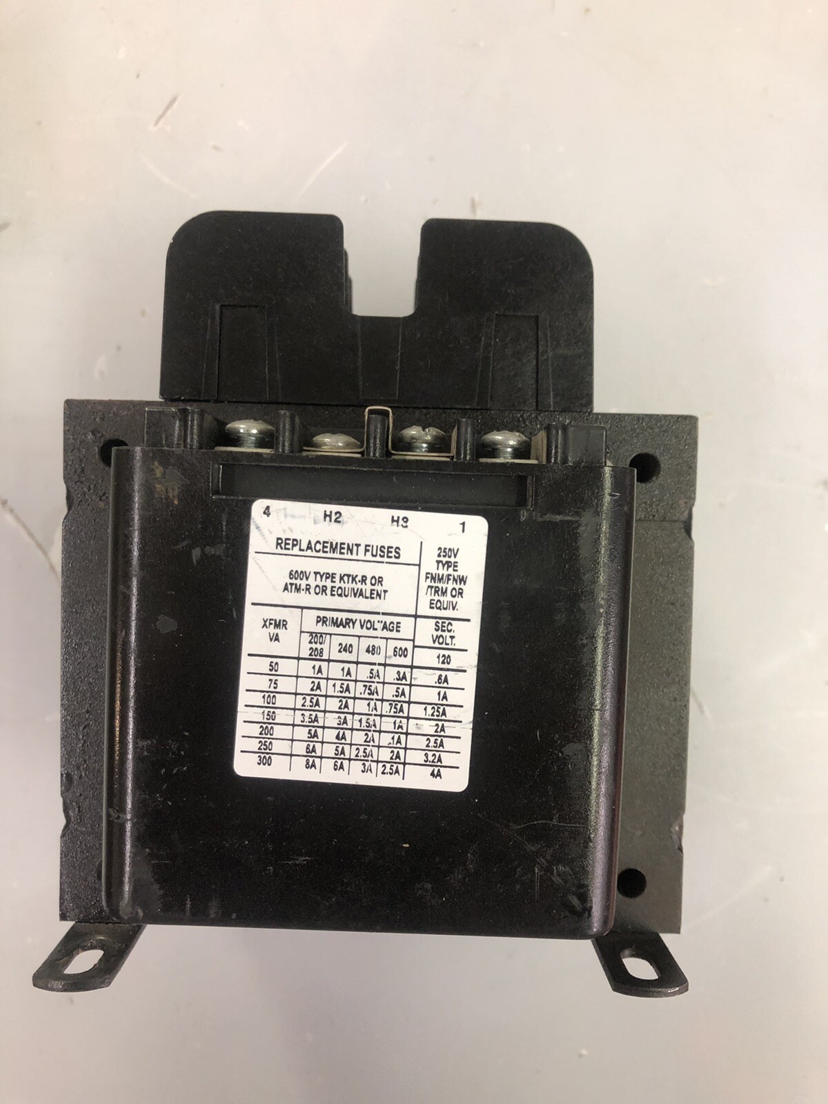 MICRON, B250-0834-8, B25008348, 250VA, 50/60Hz, TRANSFORMER