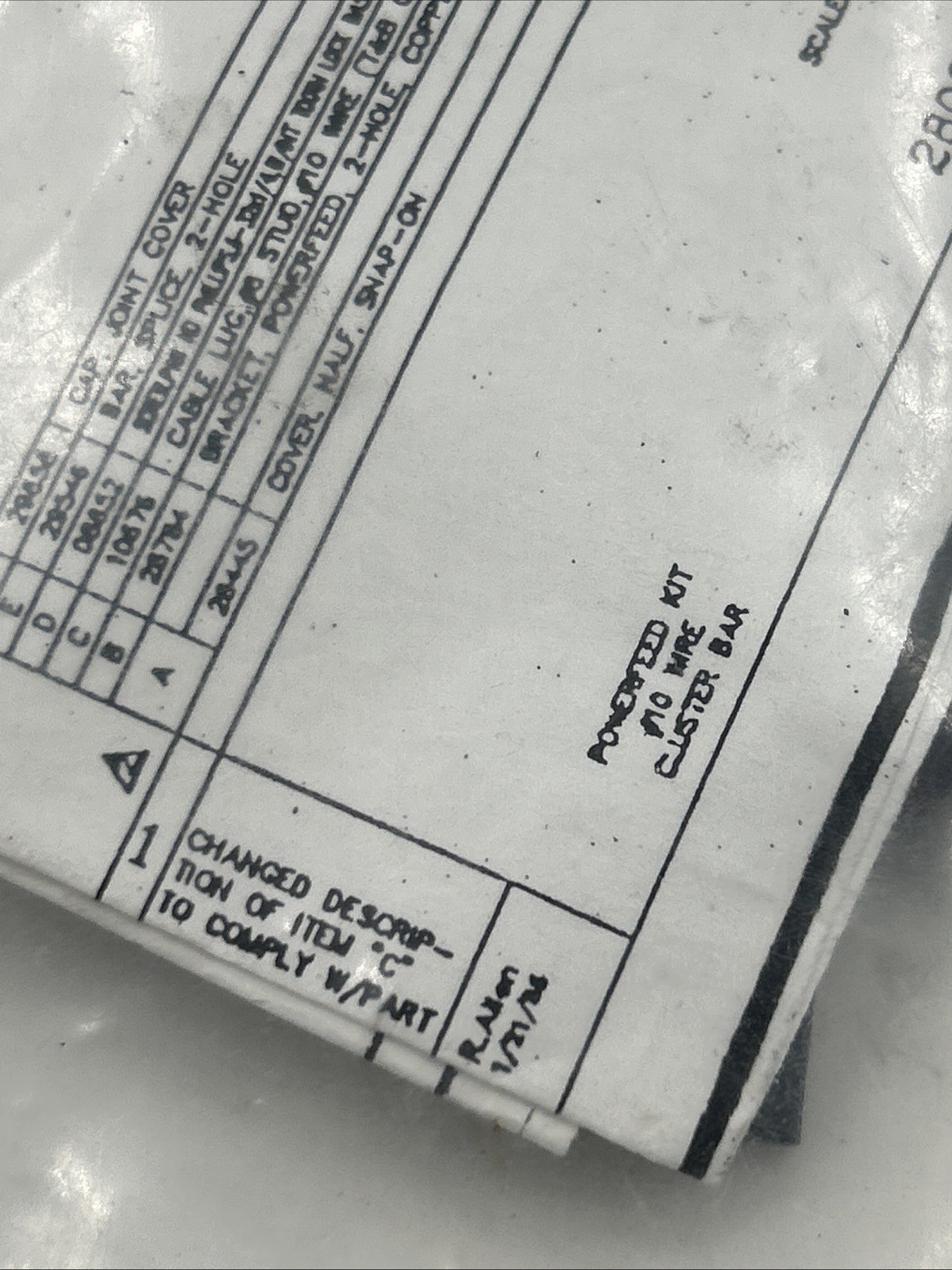 INSUL-8 CLUSTER BAR #10 WIRE POWER FEED KIT 28067-4