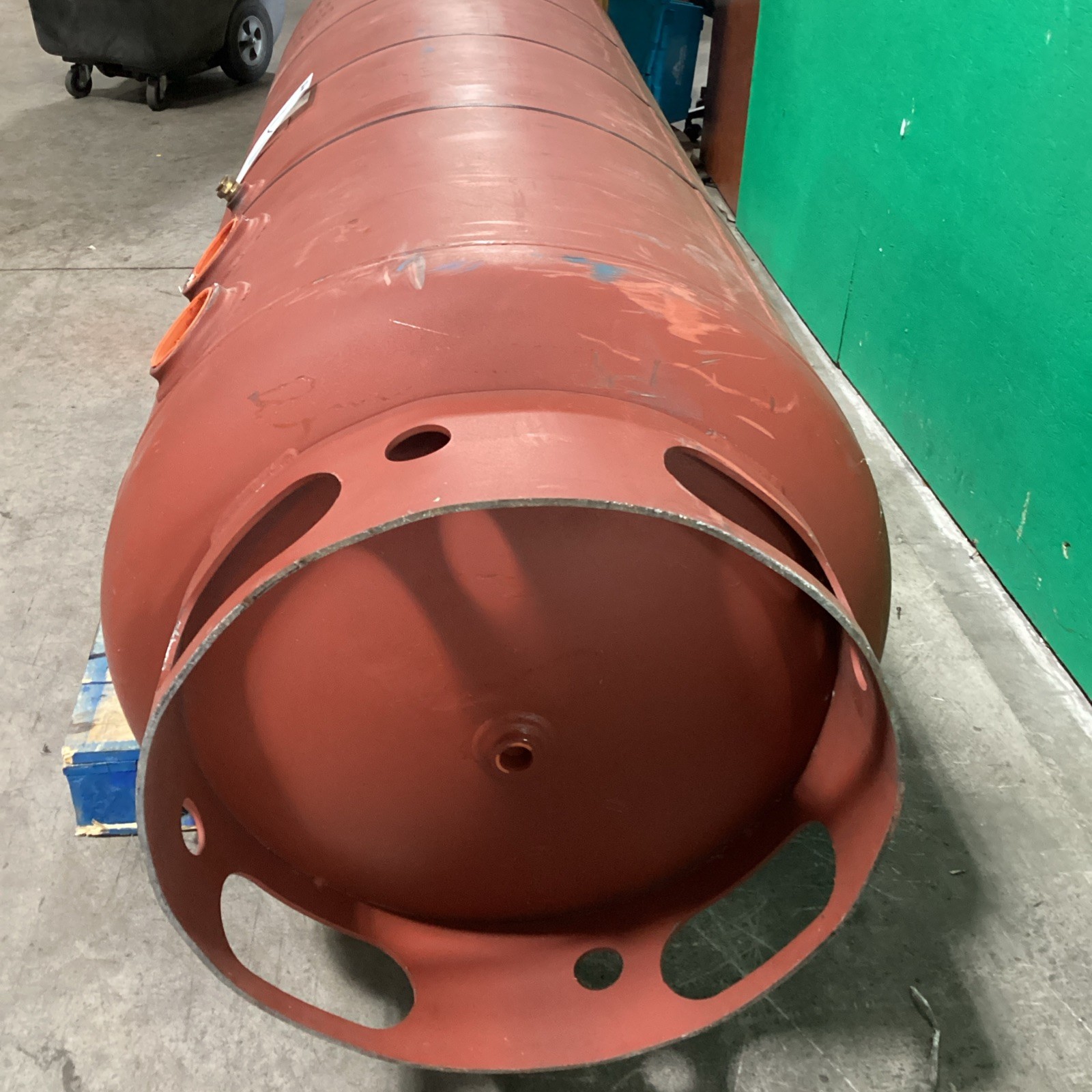 Lochinvar TVG257 257 Gallon Glass Lined Vertical Storage Tank