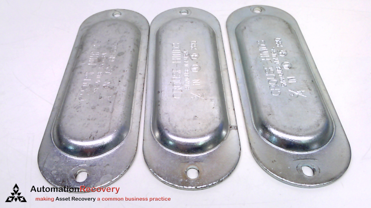 CROUSE-HINDS 280 STEEL SHEET FORM 8 COVER, 3/4″, SEE DESC #214198