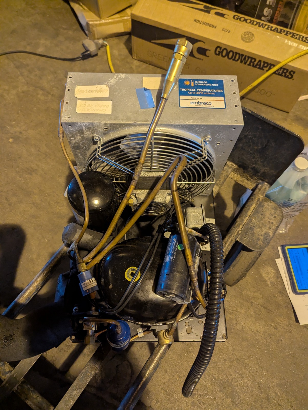 Embraco Uneu6212gk Ac Condensing Unit