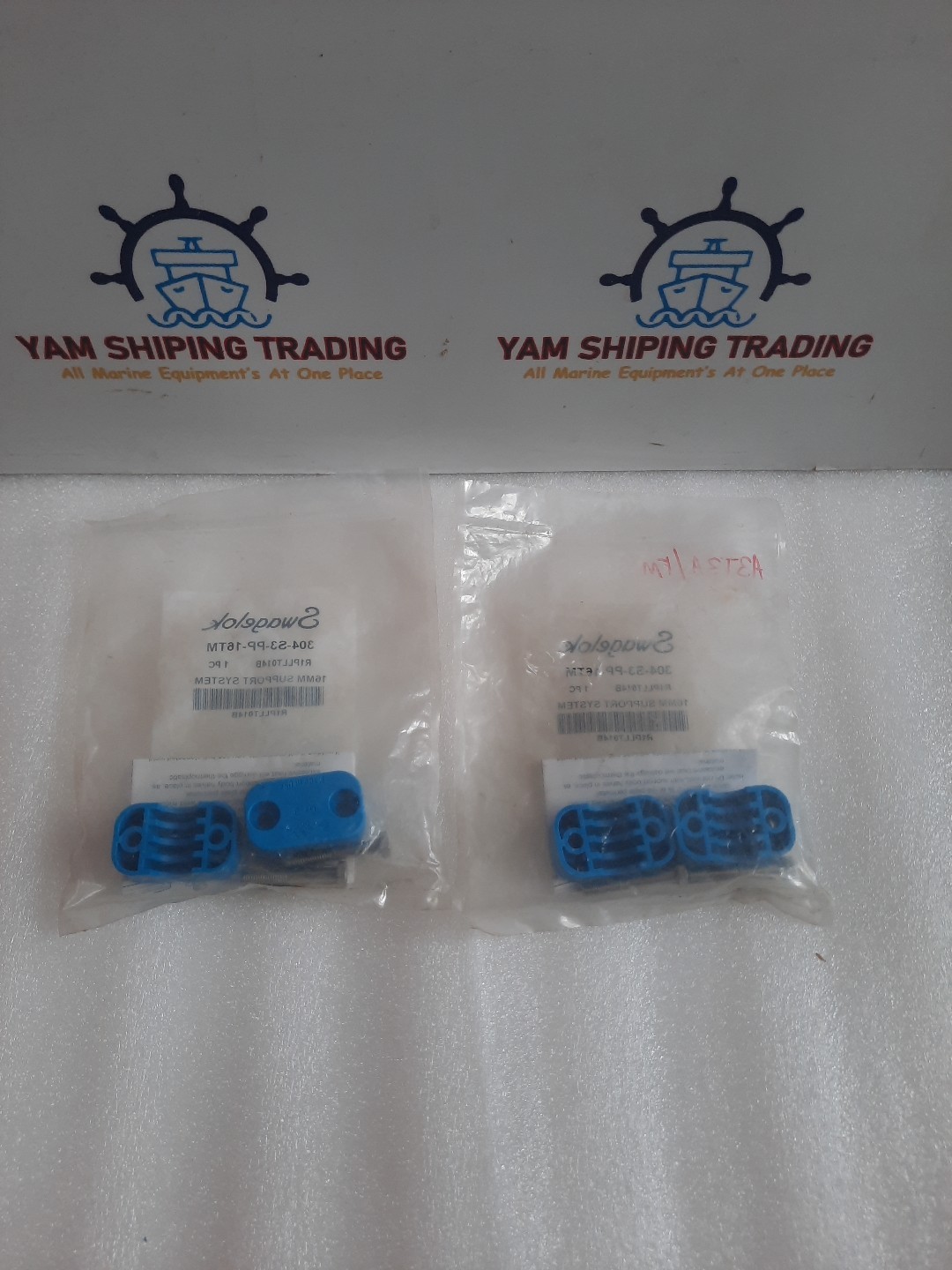 Swagelok 304-S3-PP-16TM 16MM Support System R1PLLT014B lot of 2 pcs