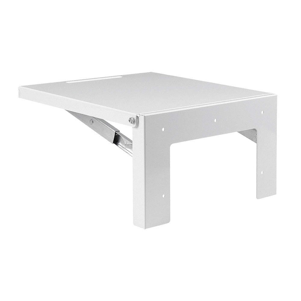 HOFFMAN AASHLF1818 Folding Shelf,Mild Steel,18in.Hx18in.L 32FC22