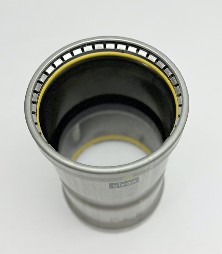 VIEGA 28780 MEGAPRESSG 4″ x 4″ COUPLING WITH STOP