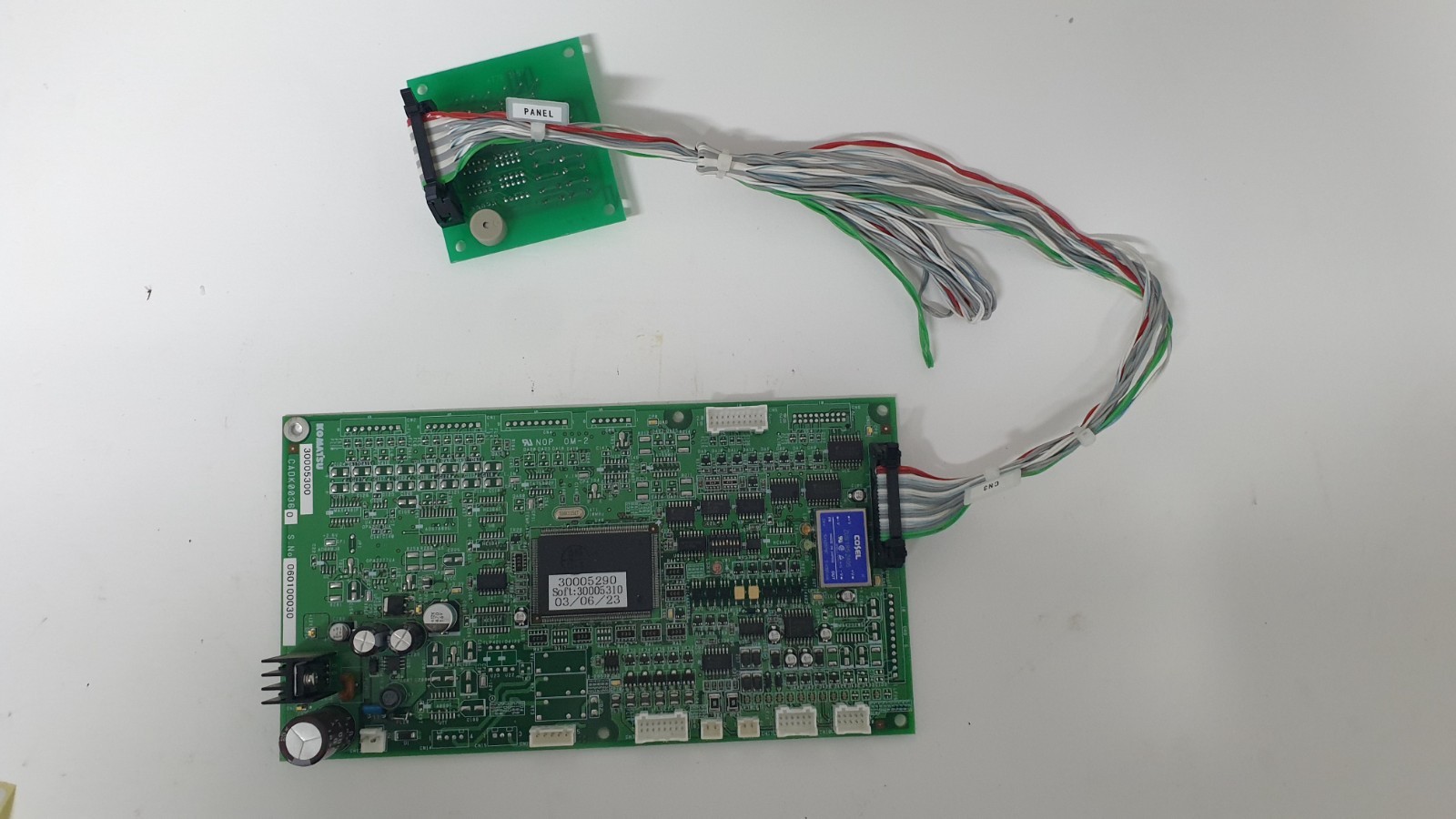 Komatsu Control Board Assembly CADK00360 + CADK00251 TEL Tokyo Electron