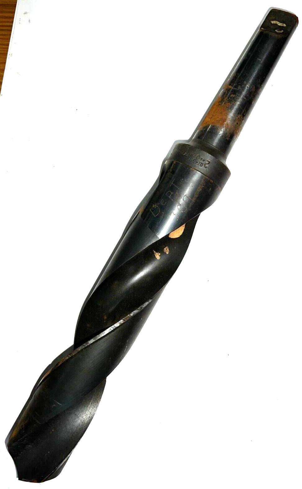 CLEVELAND MORSE TAPER SHANK DRILL BIT MT4 2″ CUT 10-7/8″ LOC 16-3/4″ OAL