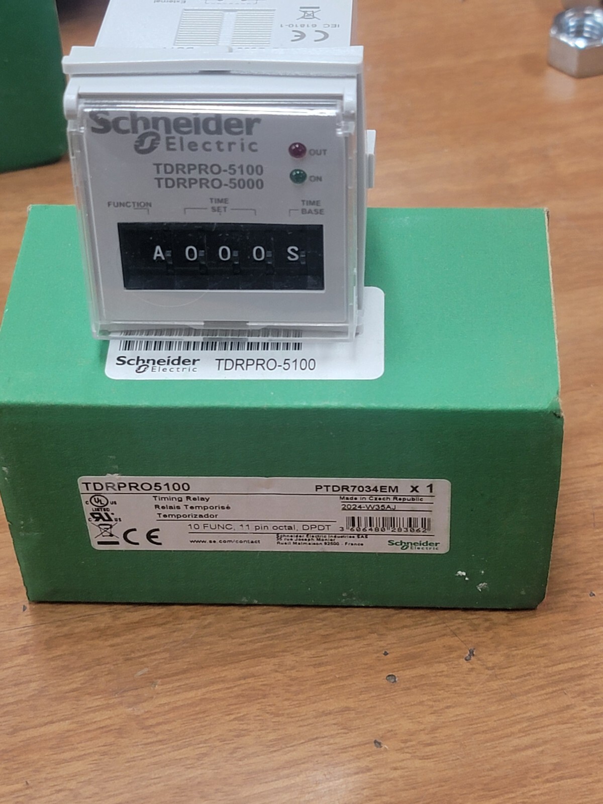 TDRPRO5100 SCHNEIDER ELECTRIC TDRPRO-5100 / 6AGT7 Timing Relay.