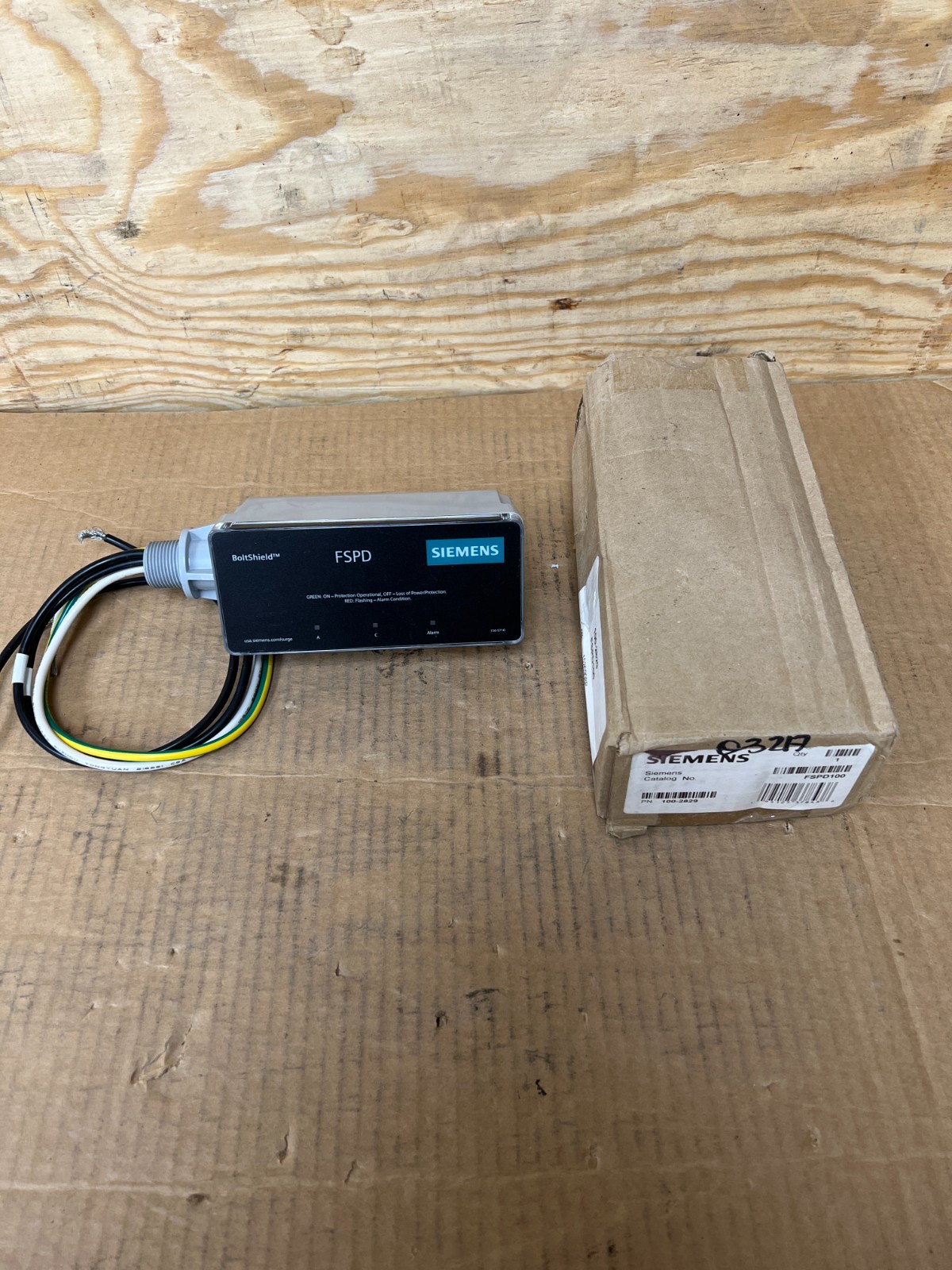 Siemens Boltshield FSPD100, Whole House Surge Protector NEW IN BOX SURPLUS !!