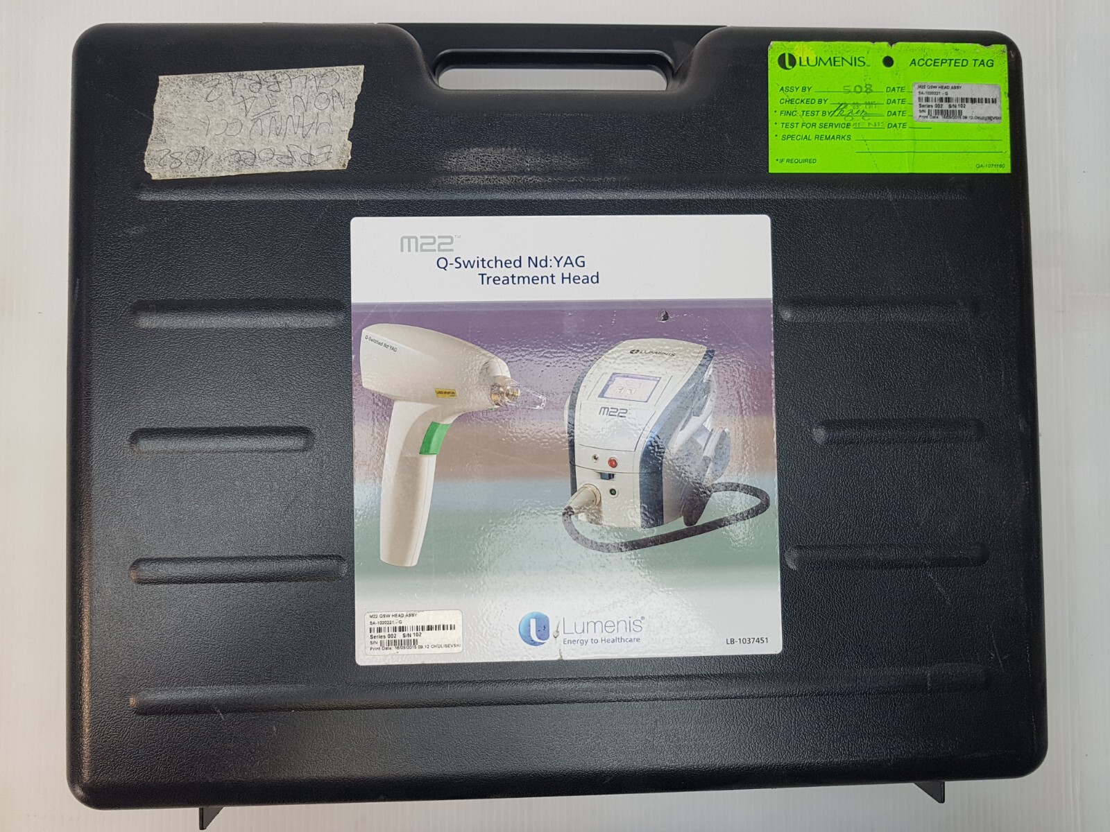 Lumenis M22 Q-Switched Nd:YAG Treatment Head Laser Handpiece SA-1020221