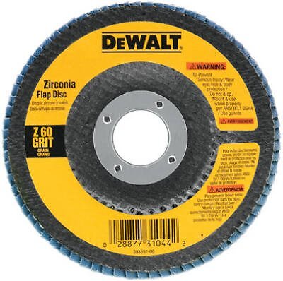 DeWalt DW8308 4-1/2 x 7/8 60g Type 29 HP Flap Disc